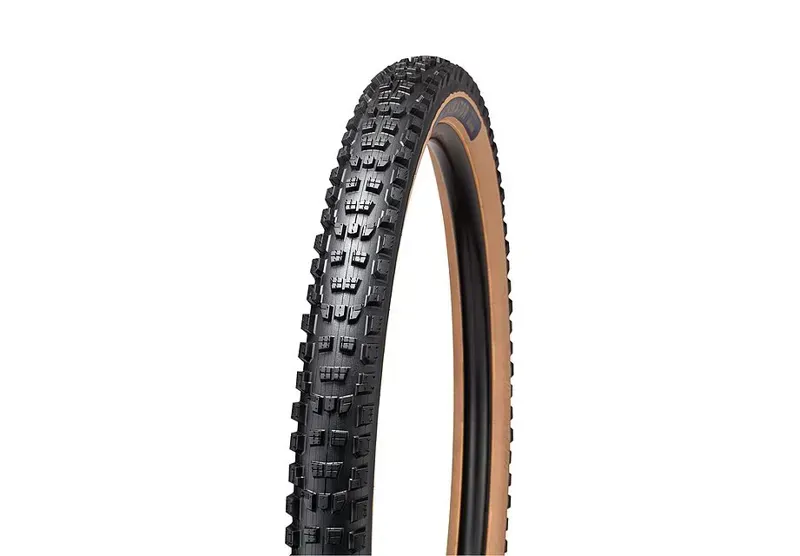 Specialized Eliminator Grid Trail T7 TLR Trail Tire in Soil Searching Tan