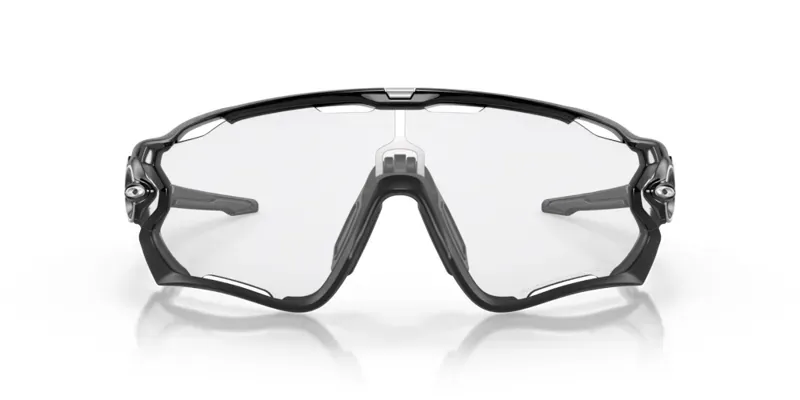 Oakley Jawbreaker OO-9290-14 In Clear To Black Iridium Photochromic Lenses/Polished Black Frame-1