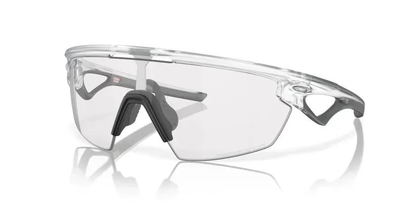 Oakley Sphaera OO4903-07 In Clear To Black Iridium Photochromic Lenses/Matte Clear Frame