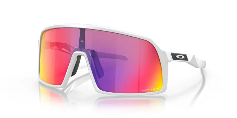 Oakley Sutro S OO9462-05 In Prizm Road Lenses/Matte White Frame