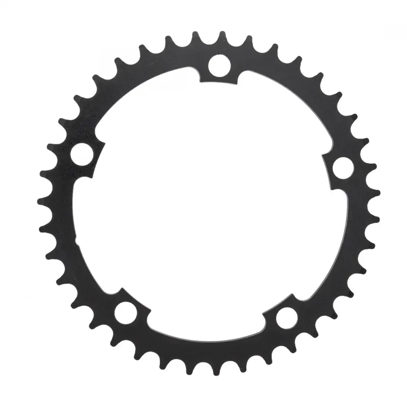 Sunrace RS0 130mm 5 Bolt 39t Chainring in Black/Silver