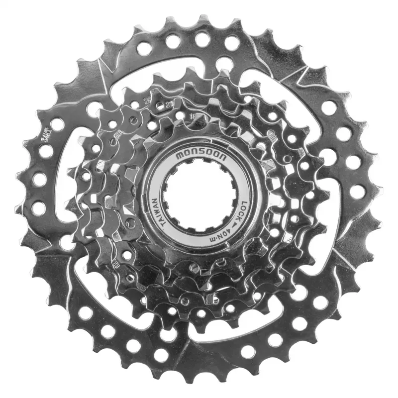 Sunlite Replacement 11-34 7-speed Cassette in Silver