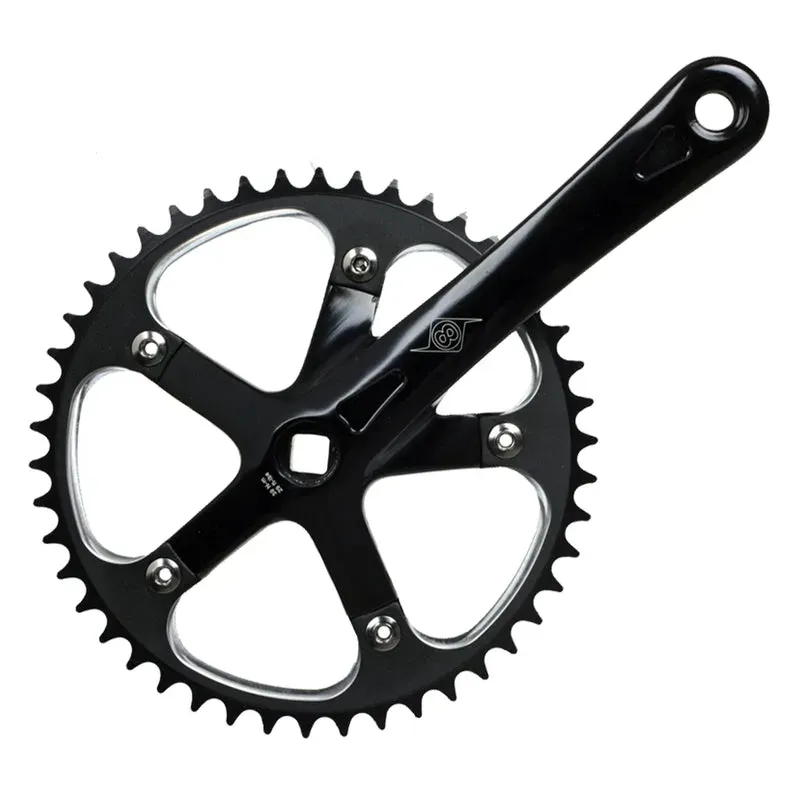 Origin8 Track/SS 170mm 1/8 Crankset in Black