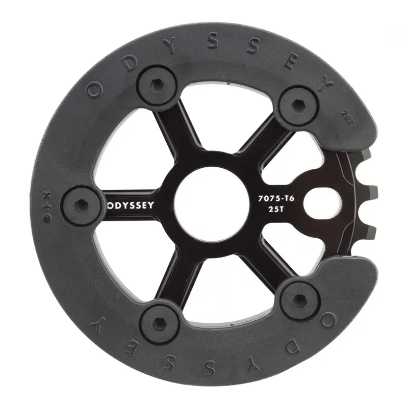 Odyssey Utility Pro 25T Chainring in Black