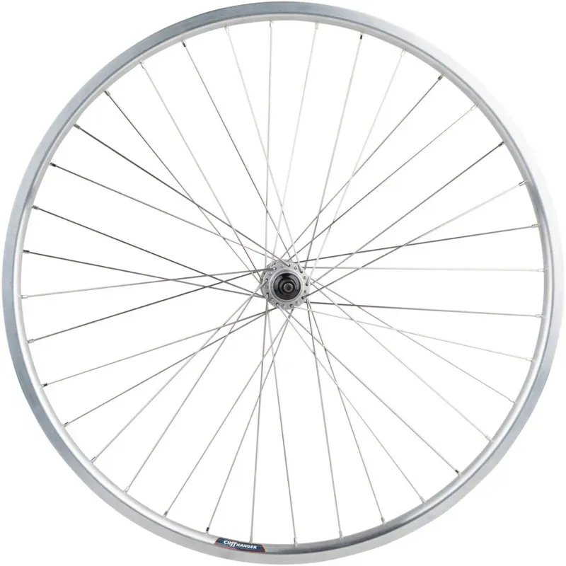Quality Wheels Value HDS. 700c QR135mm RB HG10 Cl. 36h RW in Silver-2