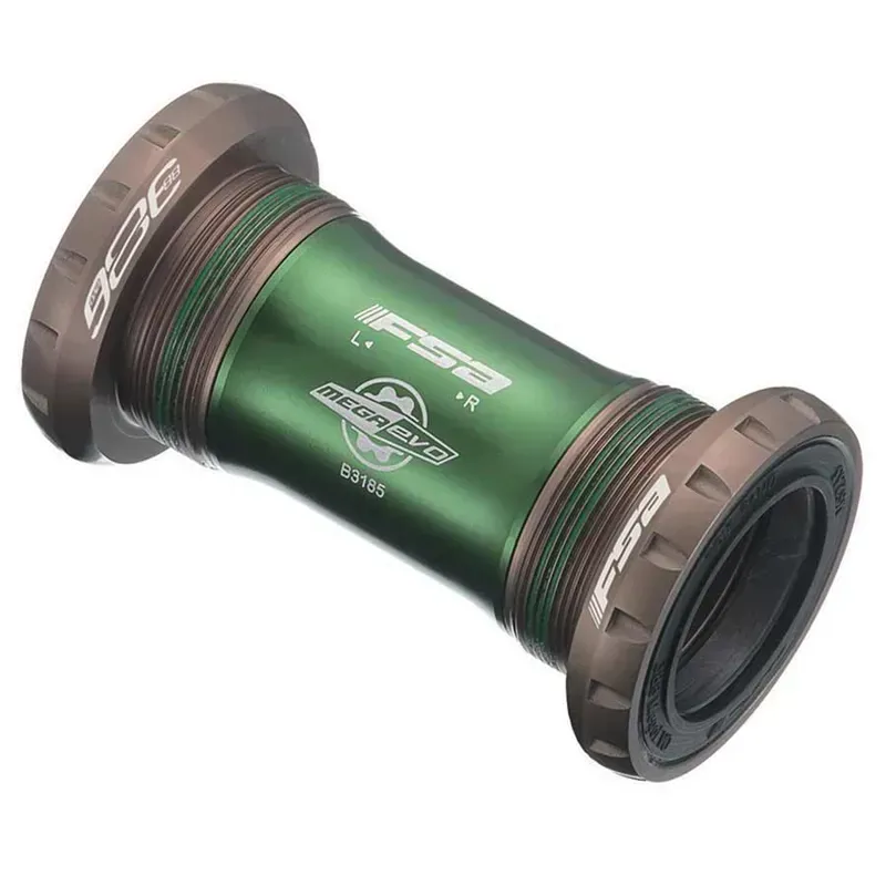 FSA BB-EVO8681 BB386 68mm Shell Stainless BB in Brown/Green