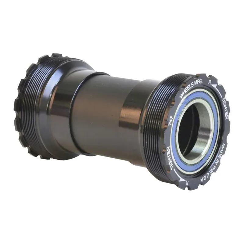 Wheels Manufacturing T47 Inboard ABEC-3 24mm Bottom Bracket in Black