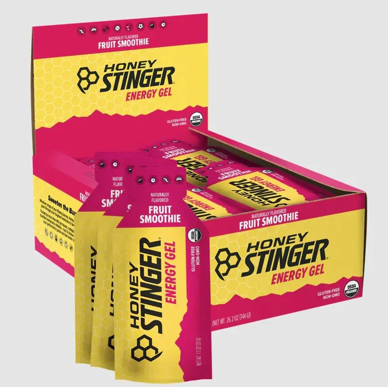 Honey Stinger 24 Servings Organic Gel Fruit Smoothie