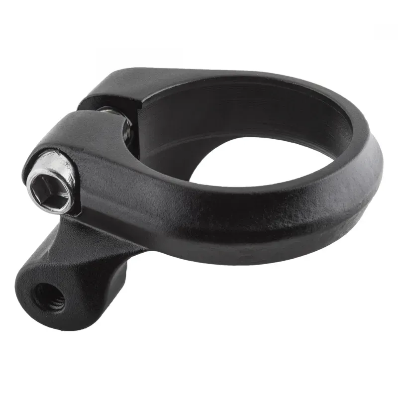 Sunlite Alloy 34.9mm Seatpost Clamp with Rack in Black