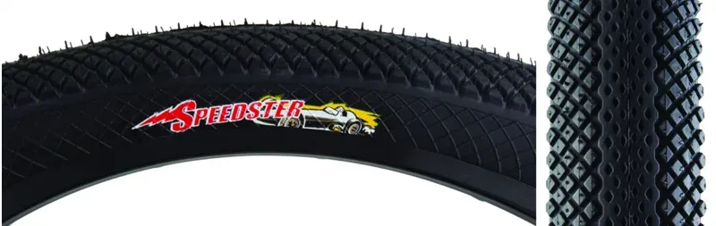 Vee Tire and Rubber Speedster 20x1.95-inch Folding Tire in Black