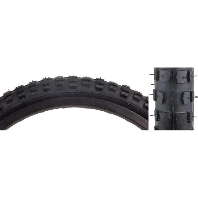 Sunlite MX K44 18x1.75-inch BMX Tire in Black