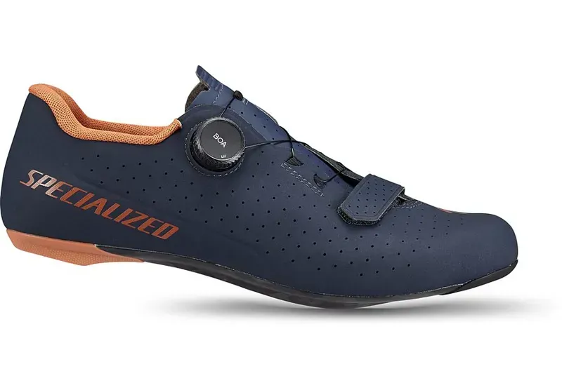 Specialized Torch 2.0 Road Shoes in Deep Marine Blue/Terra Cotta