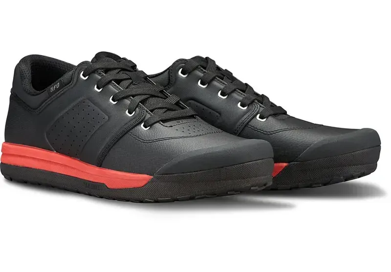 Specialized 2FO DH Flat MTB Shoes in Black/Redwood