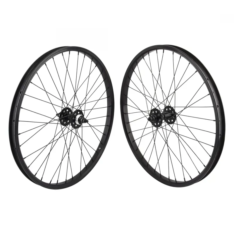 SE Bikes 24-inch 507x24mm 36-hole 110mm DTI2 Wheelset in Black