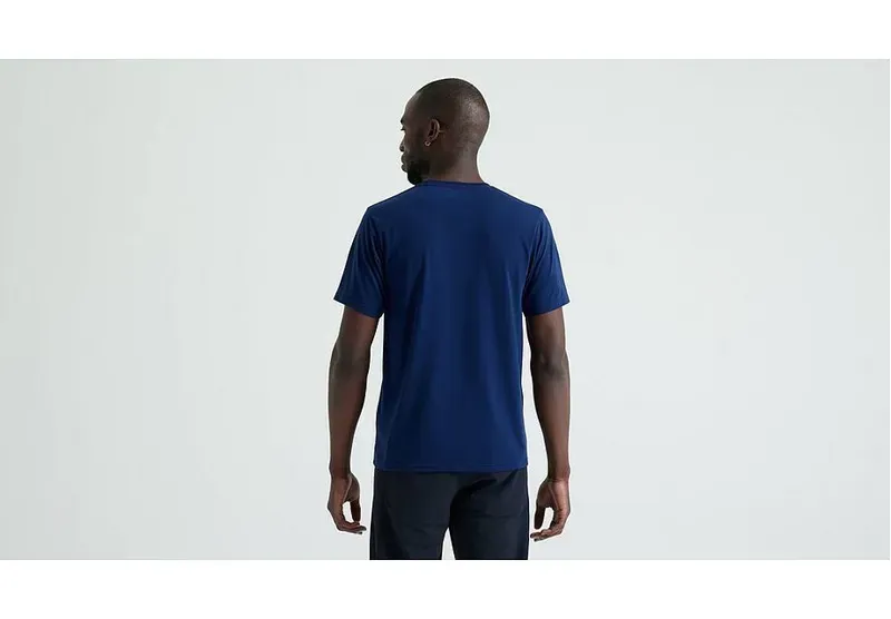 Specialized S-Logo Short Sleeve Men T-Shirt in Blue-1