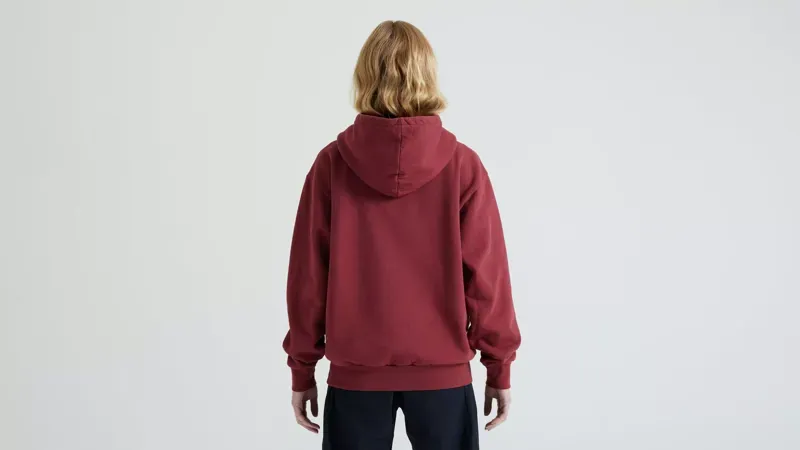 Specialized S-Logo Pullover Hoodie In Garnet Red-1