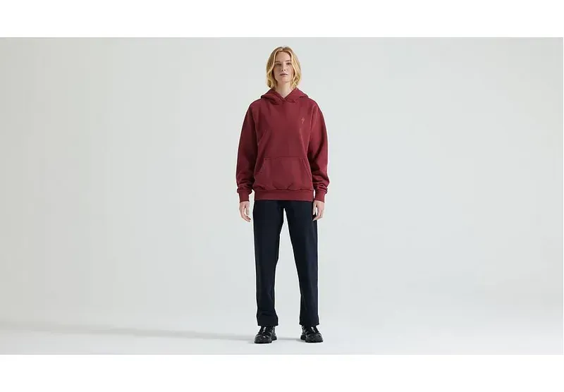 Specialized S-Logo Pullover Hoodie In Garnet Red
