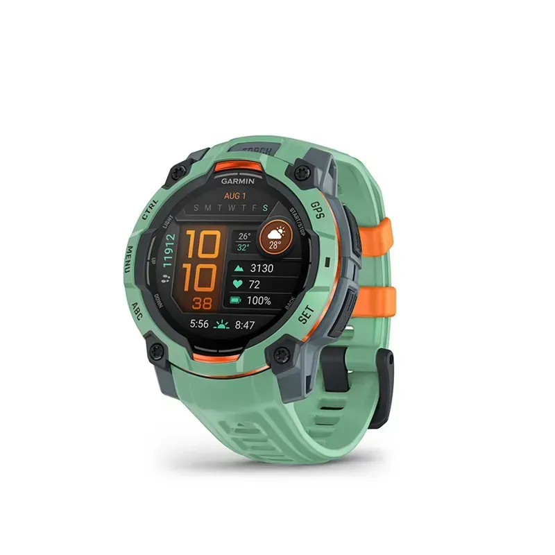 Garmin Instinct 3 45mm AMOLED Smartwatch in Neotropic-4