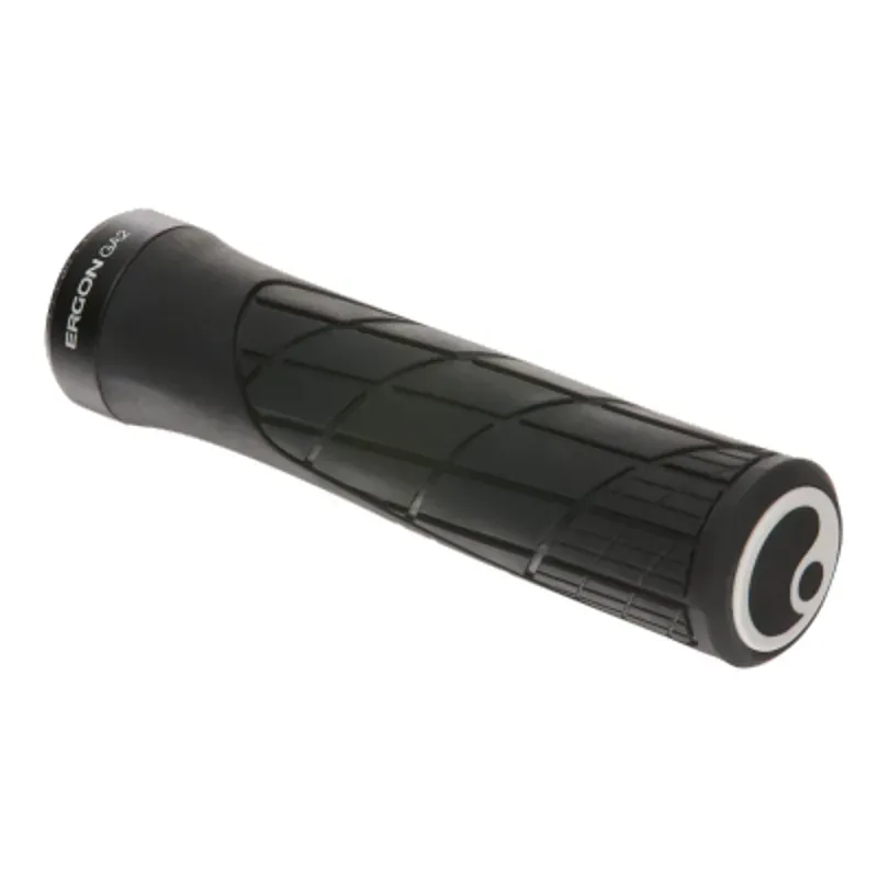 Ergon GA2 Grips - Black Lock- On Black