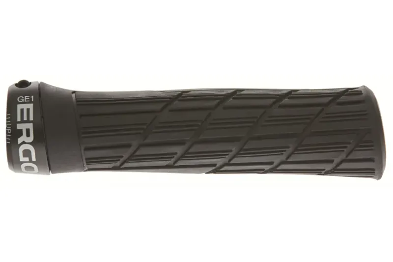 Ergon GE1 Evo Grips - Black Lock- On Black