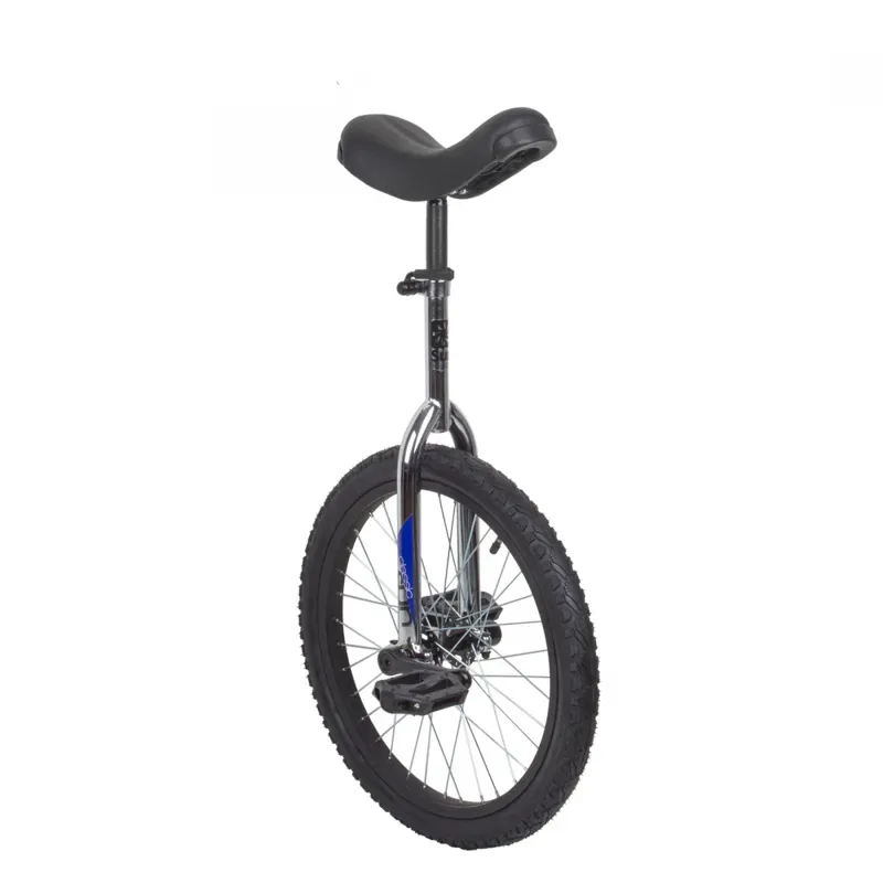 Sun Bicycles Classic 20/18-inch Unicycle in Chrome/Black
