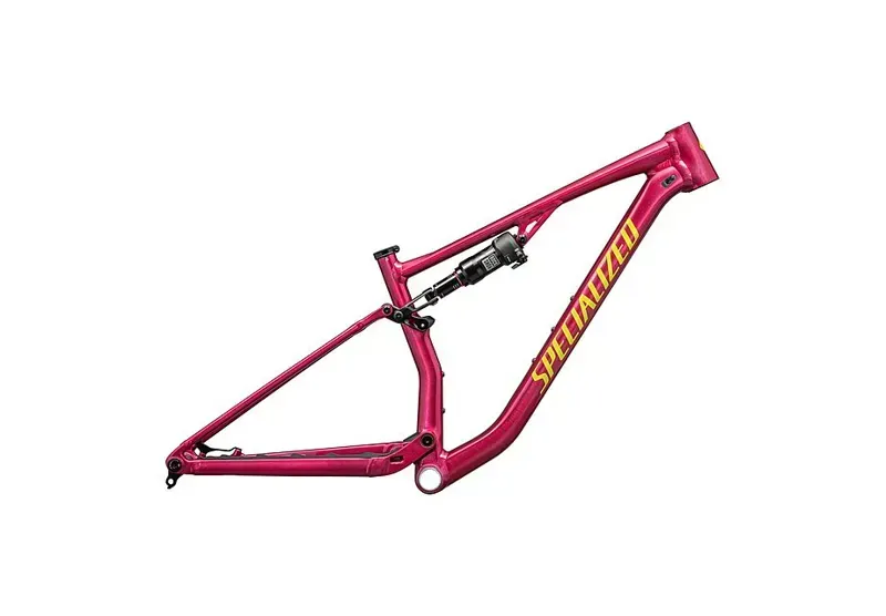 Specialized Chisel Frameset in Gloss Rebel Pink Tint Organic Brushed/Satin Ion Metallic