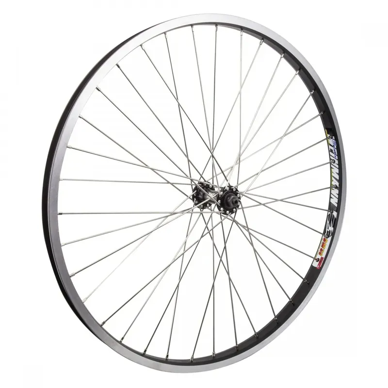 Wheel Master 26-inch Alloy Mountain DW Front Wheel in Black-1