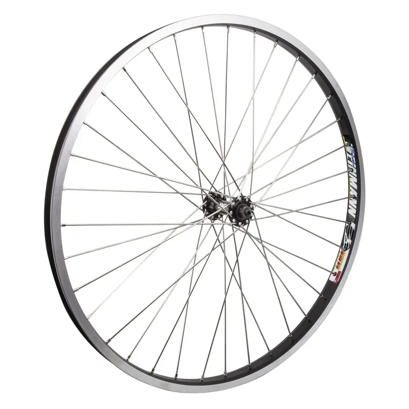 Wheel Master 26-inch Alloy Mountain DW Front Wheel in Black