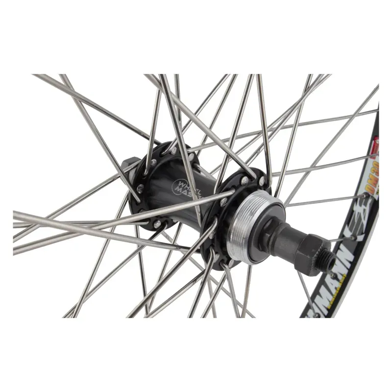 Wheel Master 26-inch Alloy Mountain Double Wall Rear Wheel in Black-1
