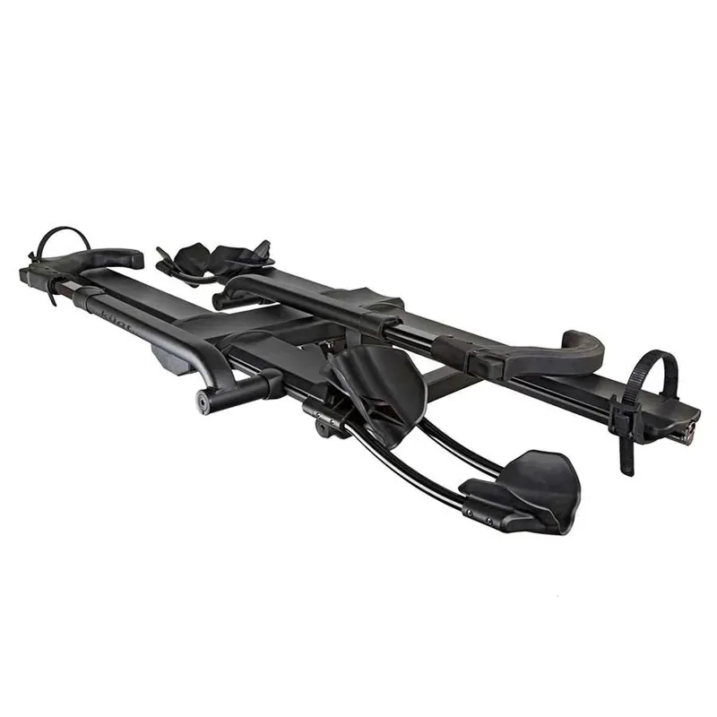 Kuar NV Base 2.0 2in Hitch Mounted Bike Rack in Metallic Black-1
