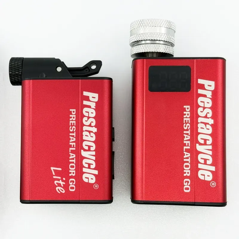 Prestacycle Prestaflator GO Lite Pocket Inflator in Red-1