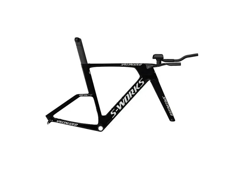Specialized S-Works Shiv TT Module Bike Frame in Black/White/Silver