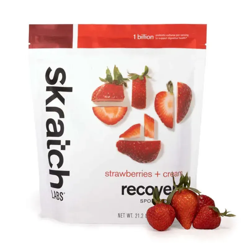 NI - Skratch Labs Sport Recovery Drink Mix in Strawberries and Cream