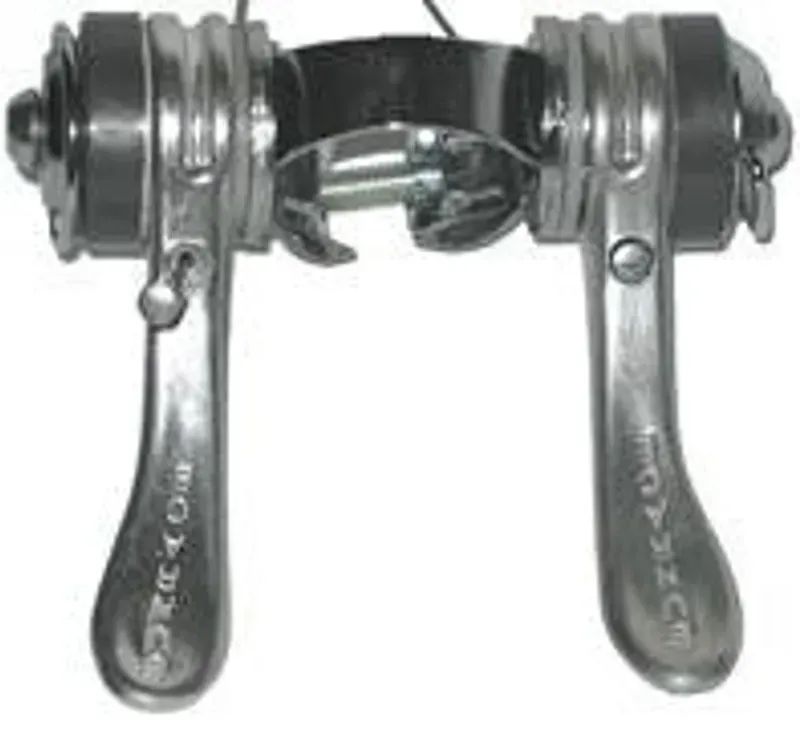 Sunrace SLR139D6F 6s DT Clamp-on Index Road Shifters in Silver