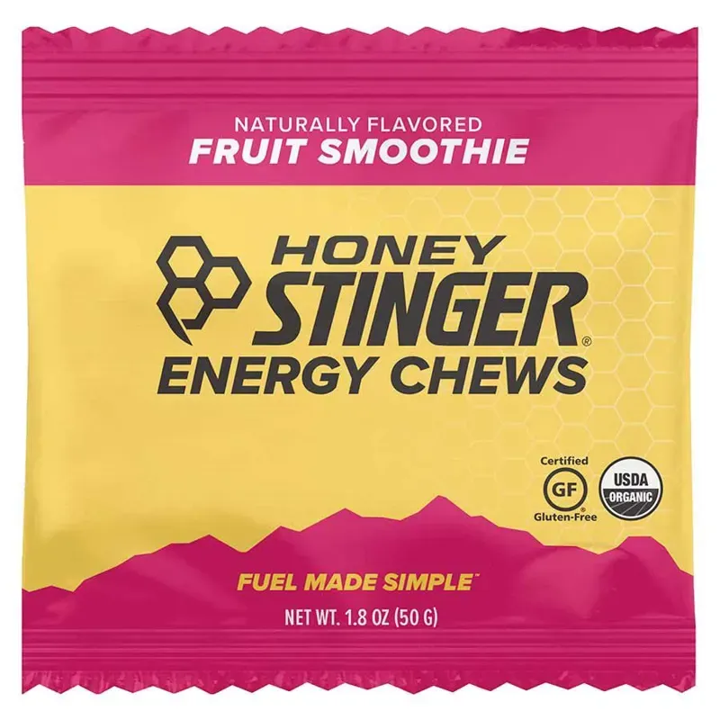 Honey Stinger Organic Energy Chews Fruit Smoothie 12 servings