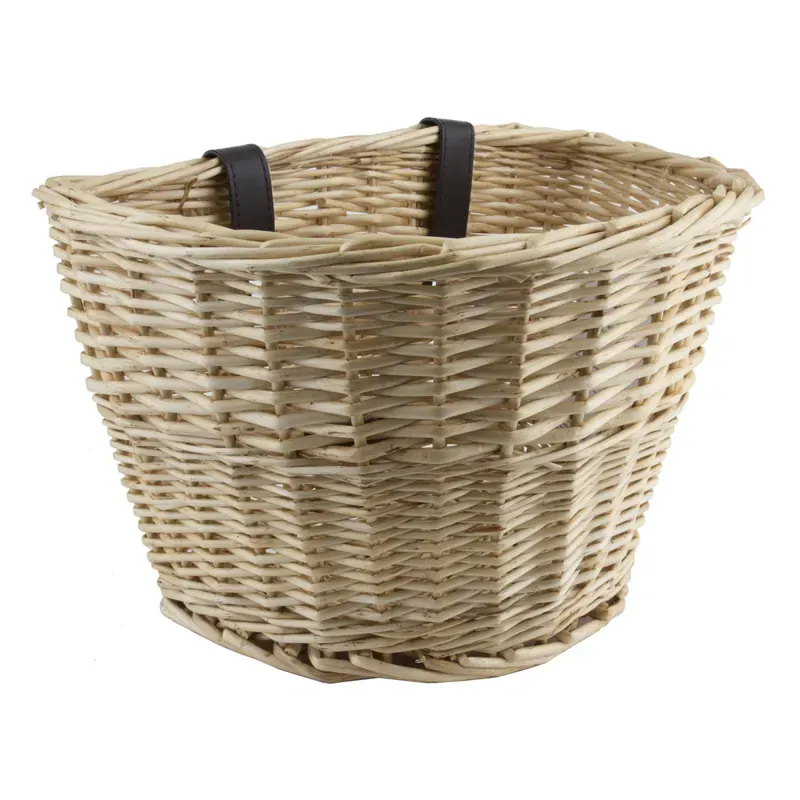 Sunlite 14x10x8.5 Front Willow Strap Basket in Natural