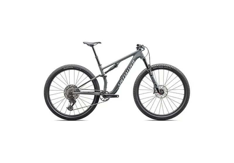 Specialized Epic 8 Comp Carbon Mountain Bike in Ashen Gray/White