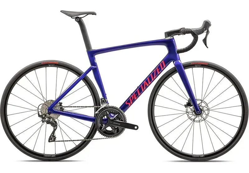 Specialized Tarmac SL7 Sport Road Bike in Gloss Metallic Sapphire/Vivid Pink