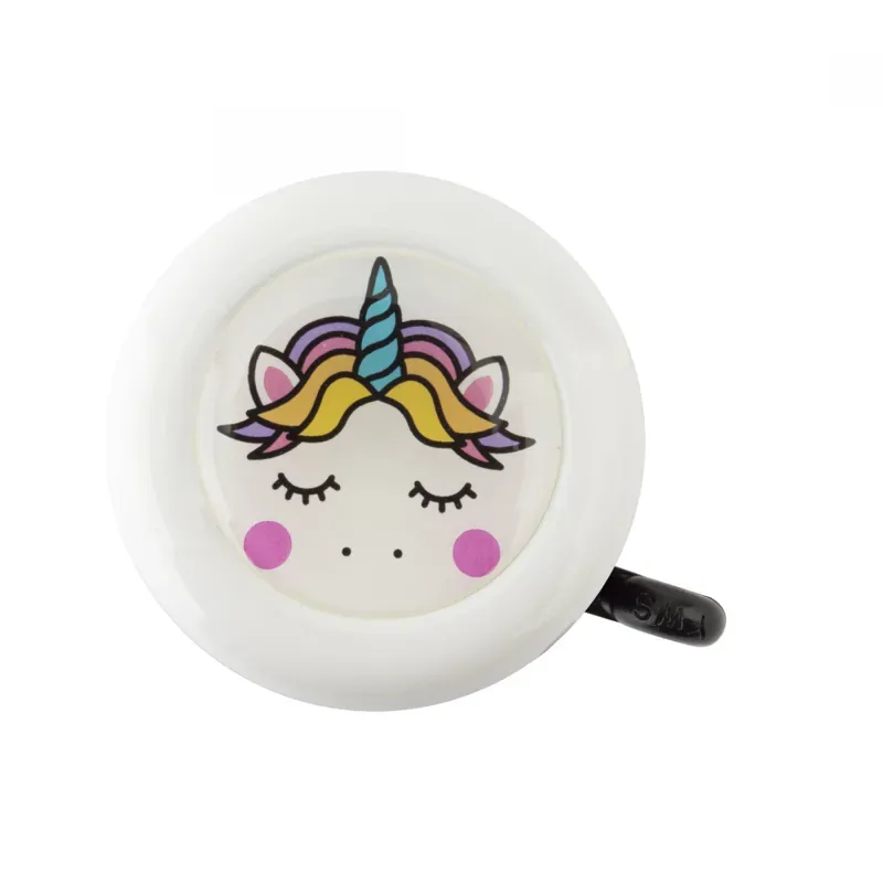 Cruiser Candy Bicycle Bell in Unicorn White