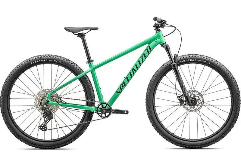 Specialized Rockhopper Expert 29-inch MTB in Electric/Dark Moss Green