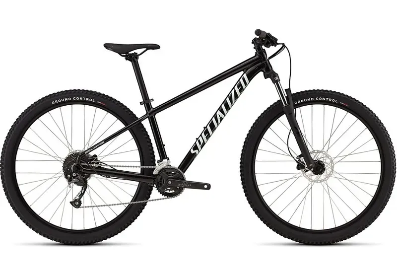 Specialized Rockhopper Trail Bike in Obsidian/Dune White-2