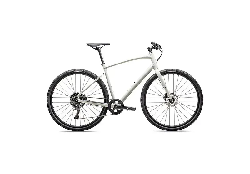 Specialized Sirrus X 2.0 Road Bike In Gloss Dune White/Dove Gray Reflective