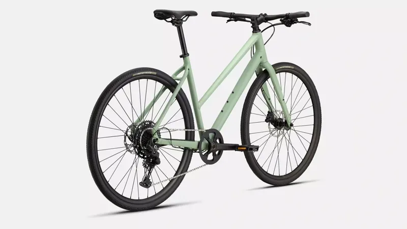 Specialized Sirrus X 3.0 Step-Through Fitness Bike in Satin Pistachio-2