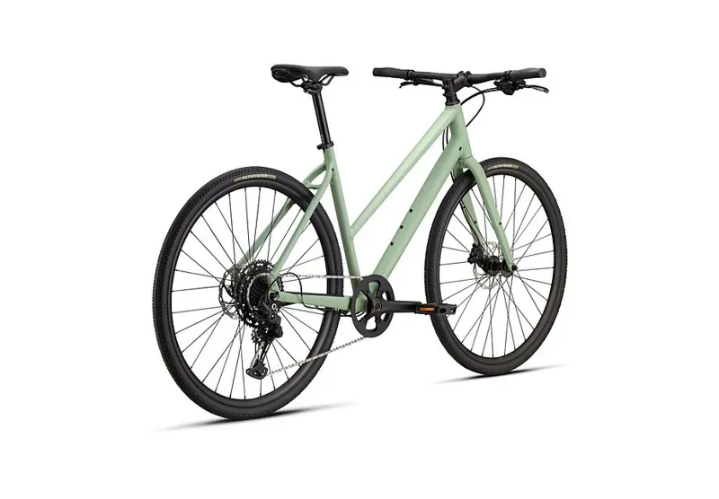 Specialized Sirrus X 3.0 Step-Through Fitness Bike in Satin Pistachio-3