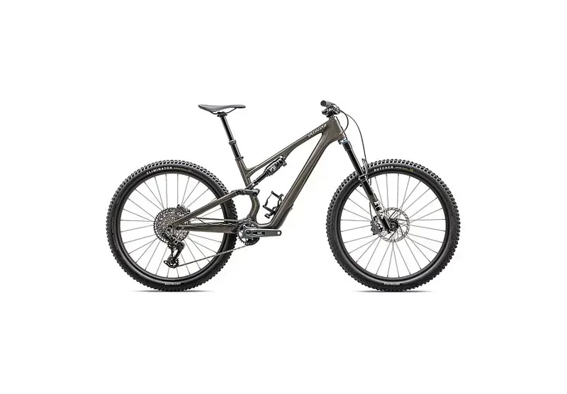 Specialized Stumpjumper 15 Expert Mountain Bike in Gloss Gunmetal/White Mountains