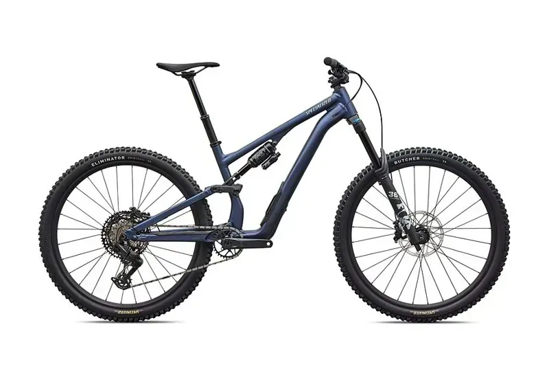 Specialized Stumpjumper 15 EVO Comp Alloy SRAM Eagle 70 FOX Rhythm Trail Bike in Satin Metallic Deep Marine