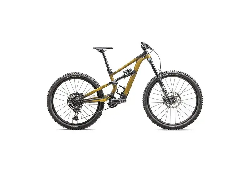 Specialized Status 2 170 Zero Trail Bike in Harvest Gold/Obsidian/Dune White