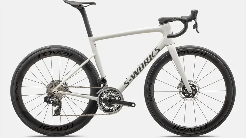 Specialized S-Works Tarmac SL8 SRAM Red eTap Road Bike in Satin Fog-4