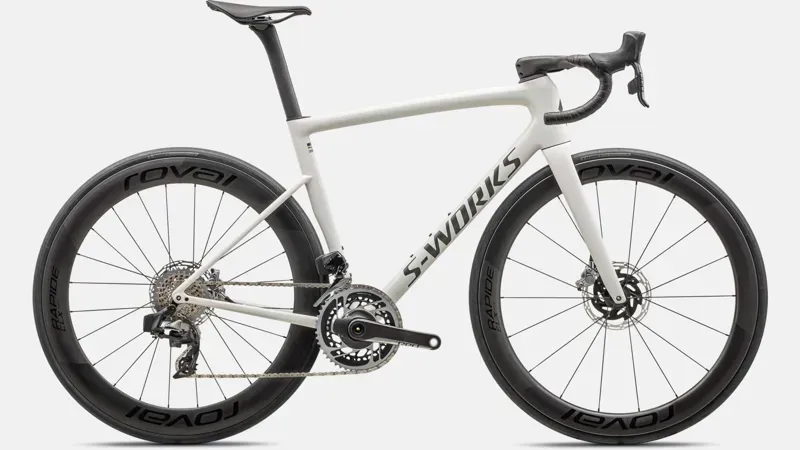Specialized S-Works Tarmac SL8 SRAM Red eTap Road Bike in Satin Fog-5