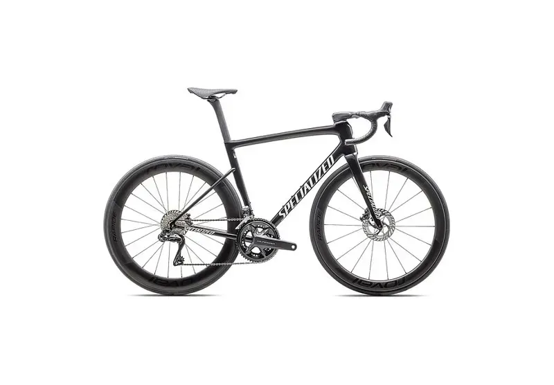 Specialized Tarmac SL8 Pro Road Bike w/ Ultegra Di2 Groupset in Carbon/White/Silver